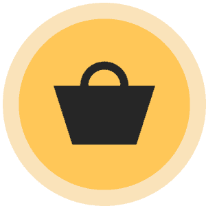 Purchase_No_Background Purchase icon with a basket icon
