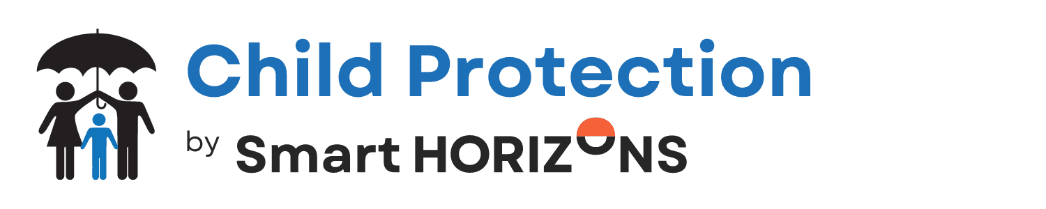 Child Protection and Smart Horizons dual logo