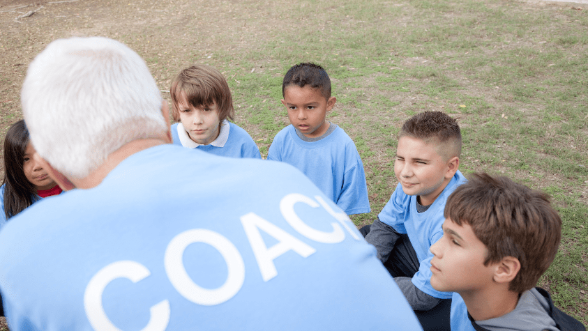 Volunteer that is a sports coach.