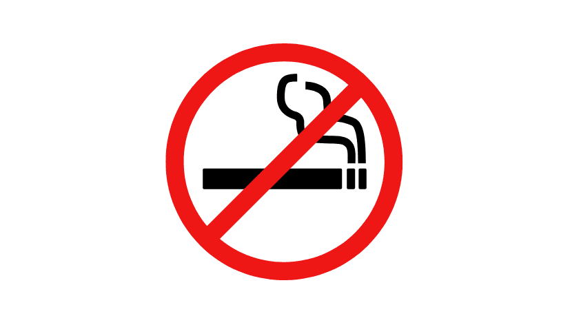 No smoking sign